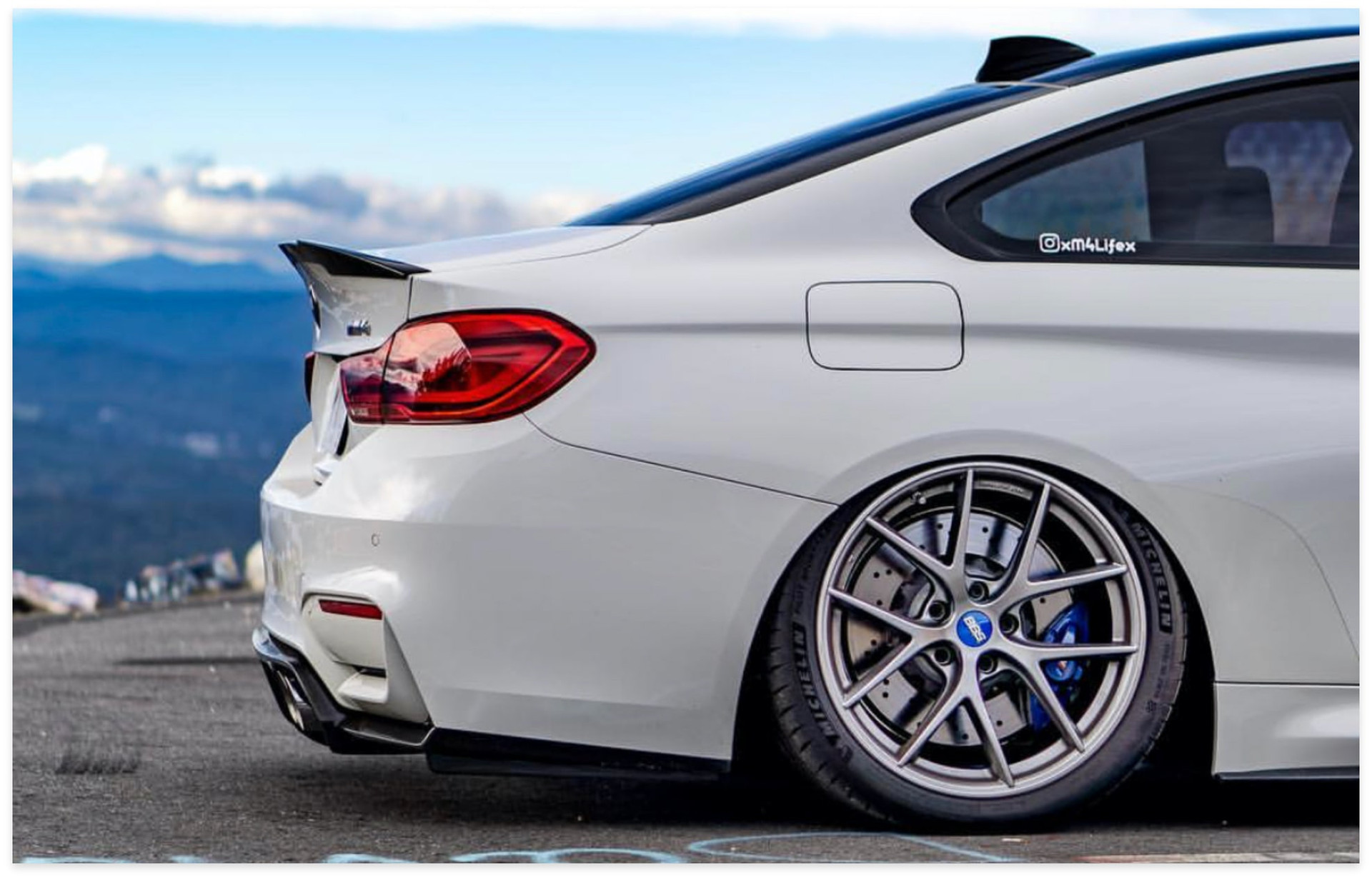 Bagged BMW F82 M4 by @xm4lifex - Monaco Motorsports