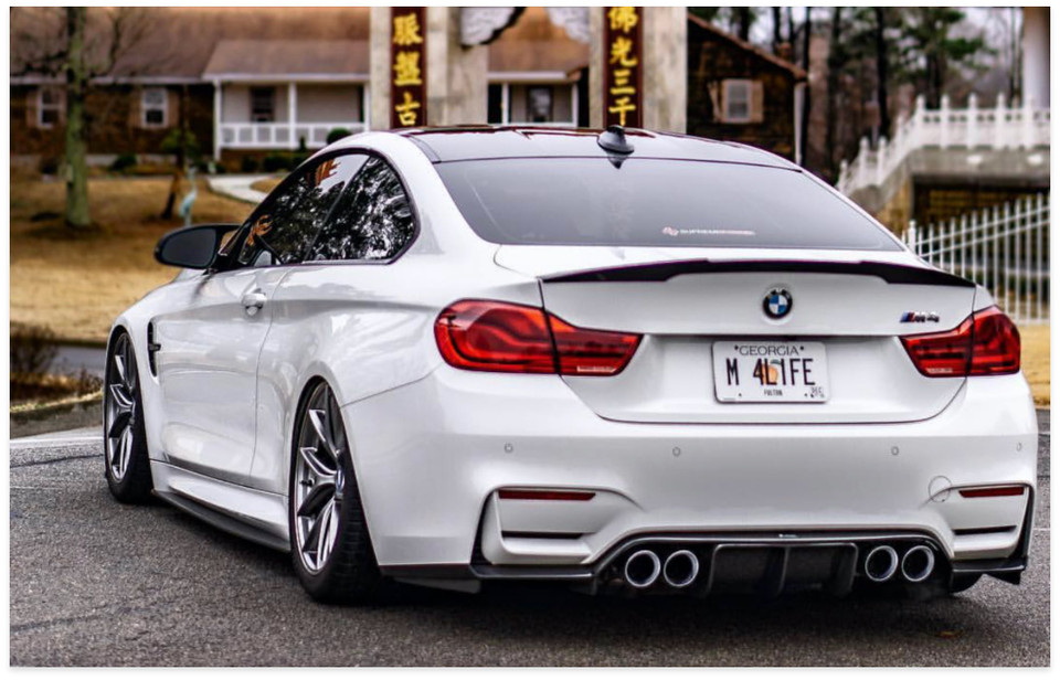 Bagged BMW F82 M4 by @xm4lifex - Monaco Motorsports